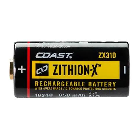 Coast ZITHION-X ZX310 Batteri Populärt val